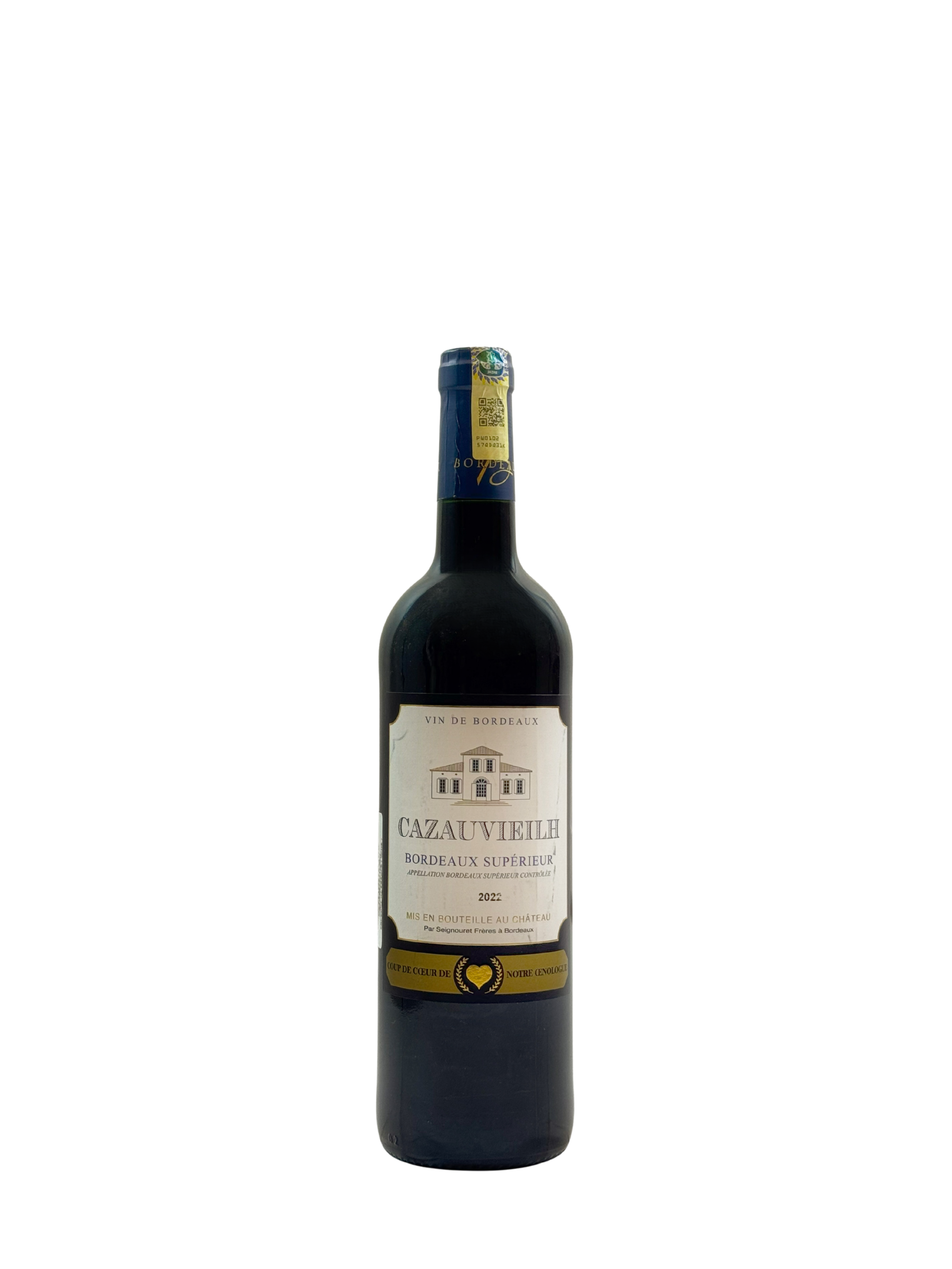 CAZAUVIEILH BORDEAUX SUPERIEUR 2022